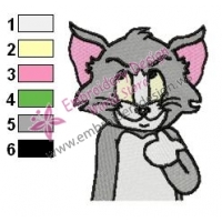 Tom and Jerry Embroidery Design 40